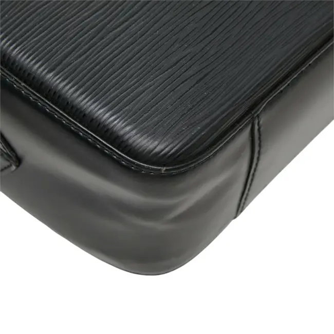 Handbag Louis Vuitton Voltaire Noir Epi Leather M52432 126105009
