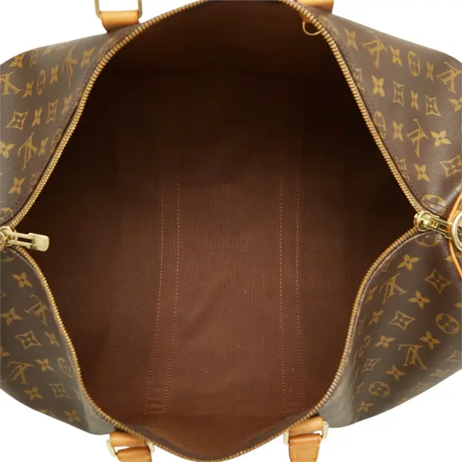 Duffle Louis Vuitton Keepall Bandouliere 50 Monogram Canvas Leather M41416 126105012