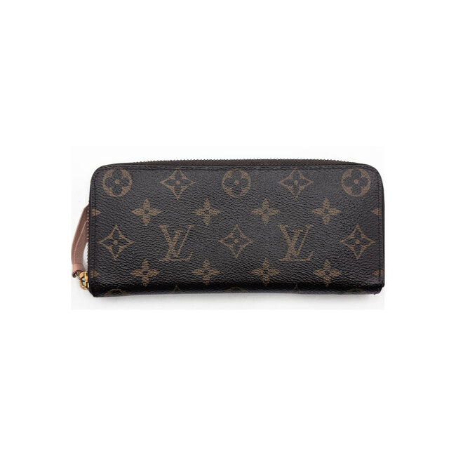 Wallet Louis Vuitton Clemence Monogram Rose Ballerine M61298 126105017