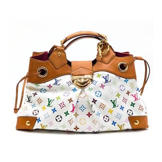 Handbag Louis Vuitton Ursula Monogram Multicolor Blanc M40123 126085061