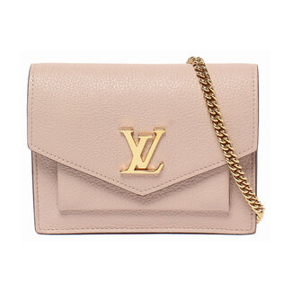 Crossbody Louis Vuitton Pochette Mylockme Mini Chain Pink Leather M69204 126105002