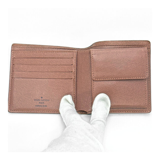 Wallet Louis Vuitton Portefeuille Marco Bifold Monogram Canvas Leather M61675 126105005
