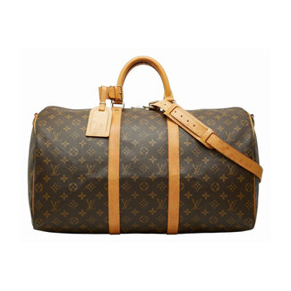 Duffle Louis Vuitton Keepall Bandouliere 50 Monogram Canvas Leather M41416 126105012