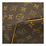 Duffle Louis Vuitton Keepall Bandouliere 50 Monogram Canvas Leather M41416 126105012