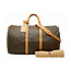 Duffle Louis Vuitton Keepall Bandouliere 50 Monogram Canvas Leather M41416 126105012