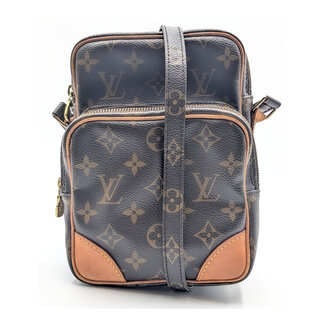 Crossbody Louis Vuitton Amazon Shoulder Bag Monogram Canvas Leather M45236 126095065