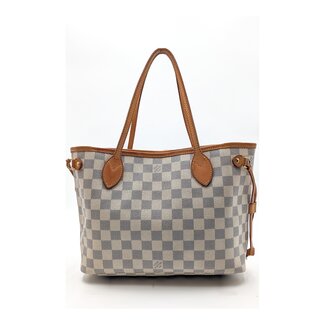 Handbag Louis Vuitton Neverfull PM Damier Azur N41362 126095017