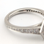 Ring Engagement Halo 0.5ctw Diamonds 1.28ct Round Montana Sapphire GIA: 2245085145 Palladium 2.5mm Sz6.5 4.85g 126038028