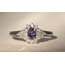 Ring .33ctw Round Diamonds 0.24ct Alexandrite GIA: 2245086068 14kw sz6.5 126097021