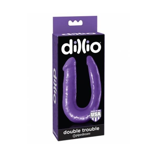 Pipedream Products Purple Double Ended Dildo Dong
