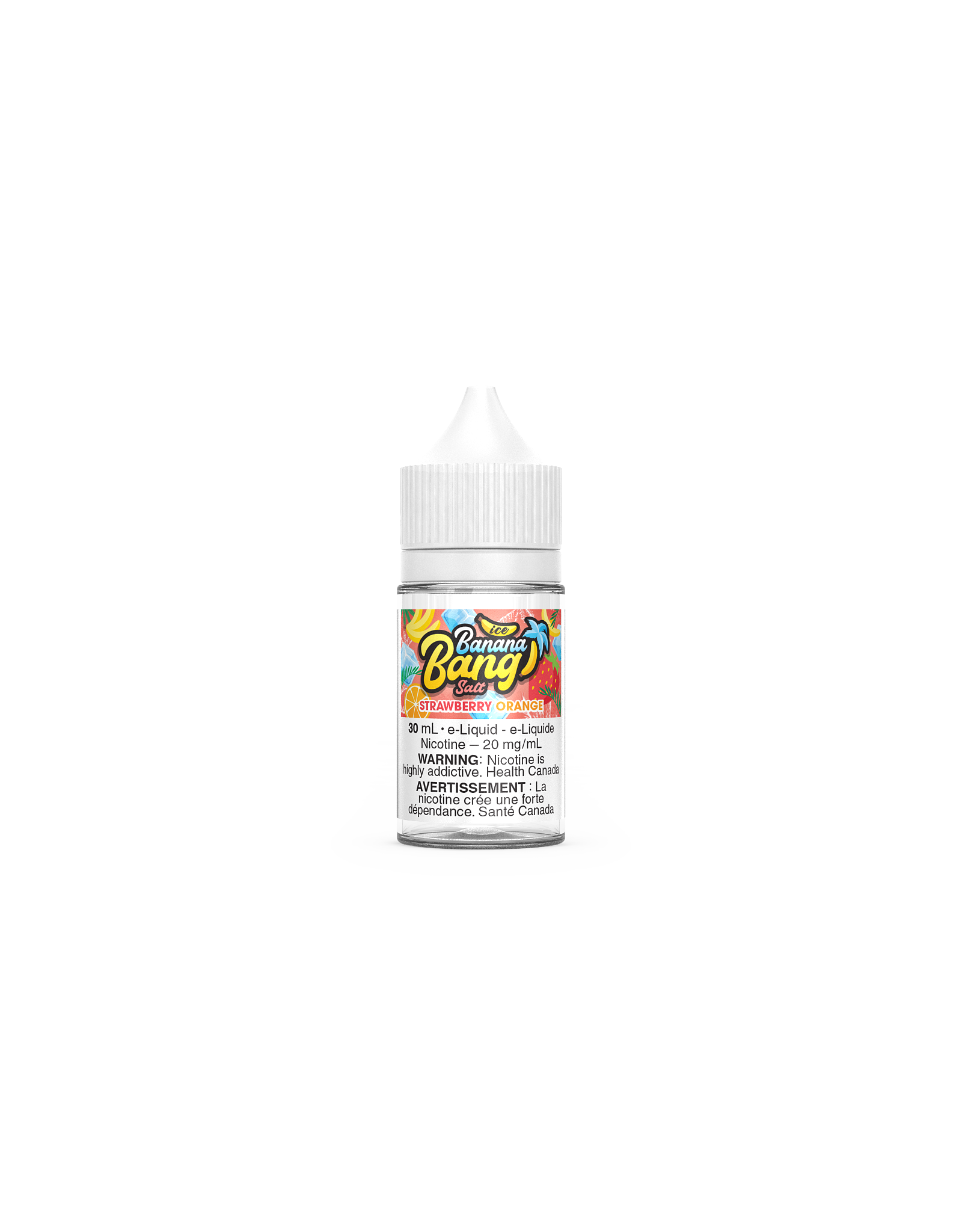 BANANA BANG ICE SALT STRAWBERRY ORANGE SALT BY BANANA BANG ICE (30ML/20MG)