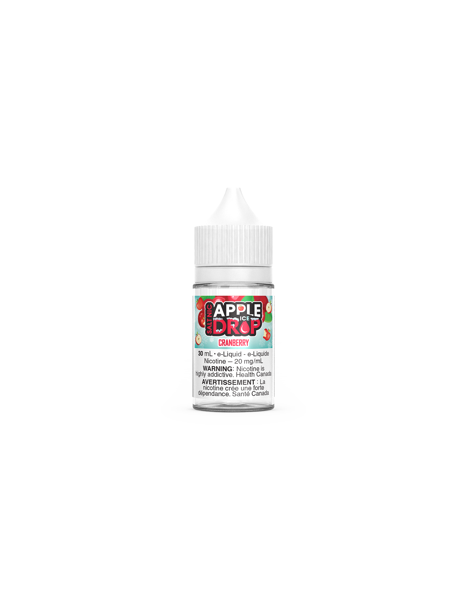 APPLE DROP ICE SALT CRANBERRY BY APPLE DROP ICE SALT (30ml/20mg)