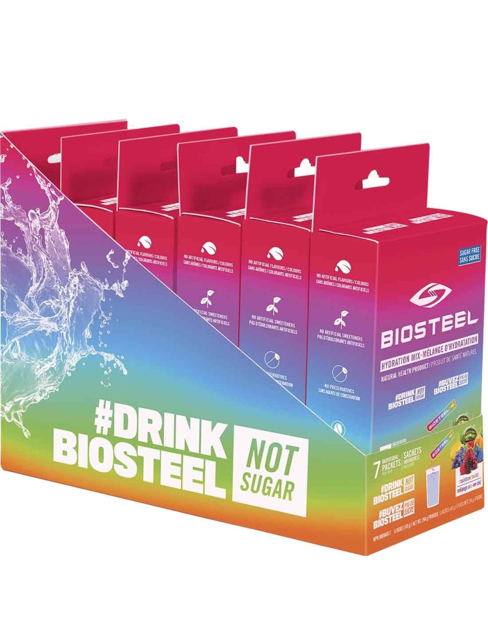 BIOSTEEL BIOSTEEL RAINBOW TWIST HYDRATION MIX