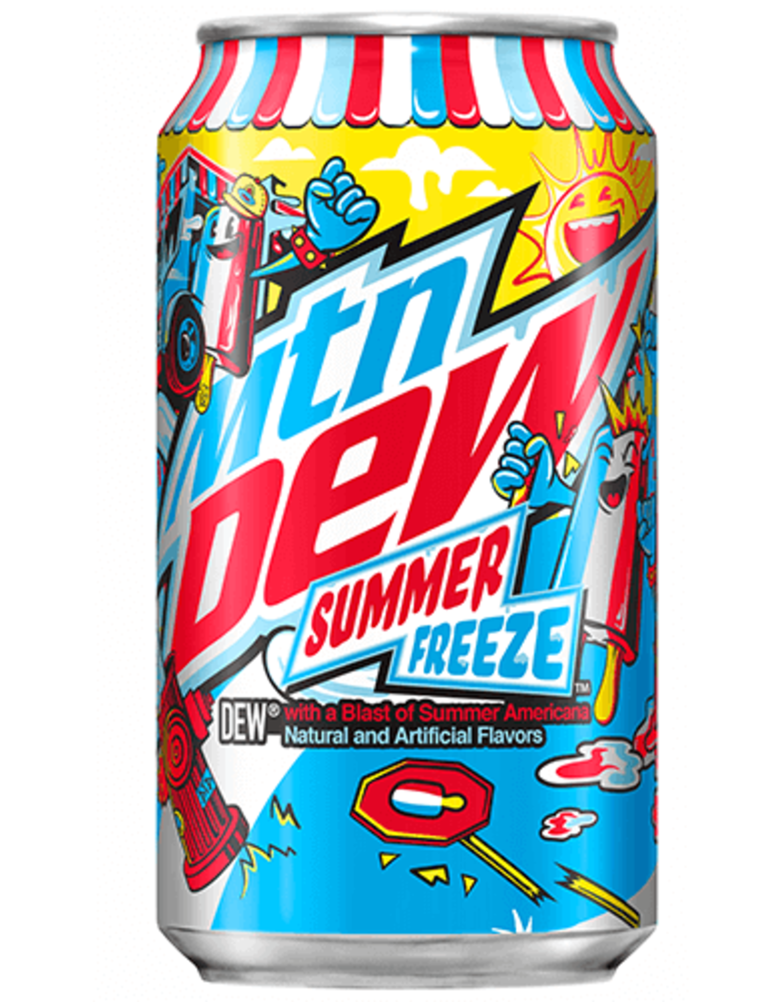 MOUNTAIN DEW MOUNTAIN DEW SUMMER FREEZE ZERO SUGAR