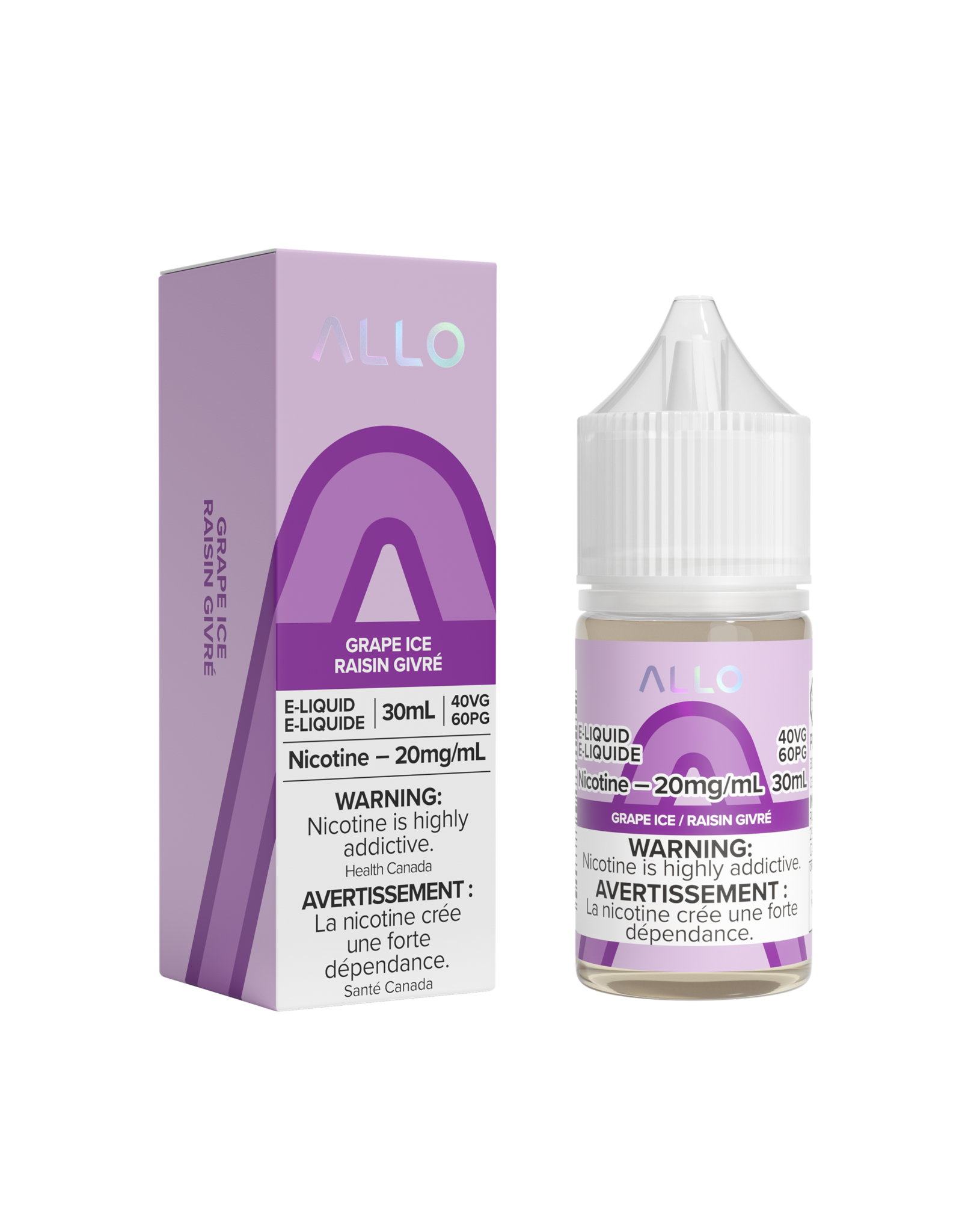 allo juice Grape Ice by allo salt (30ml/20mg)