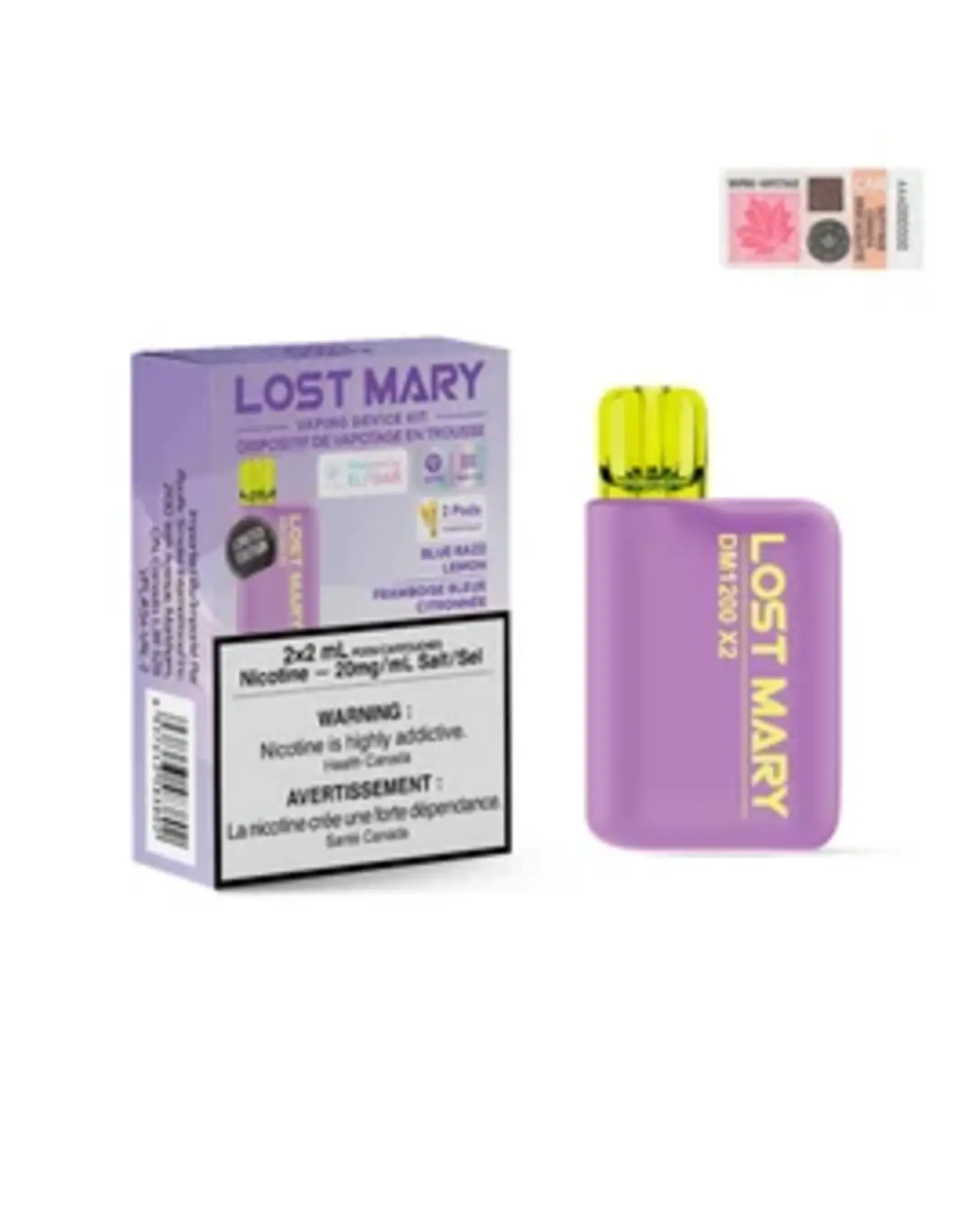 LOST MARY LOST MARY DM1200X2 DISPOSABLES 2ML