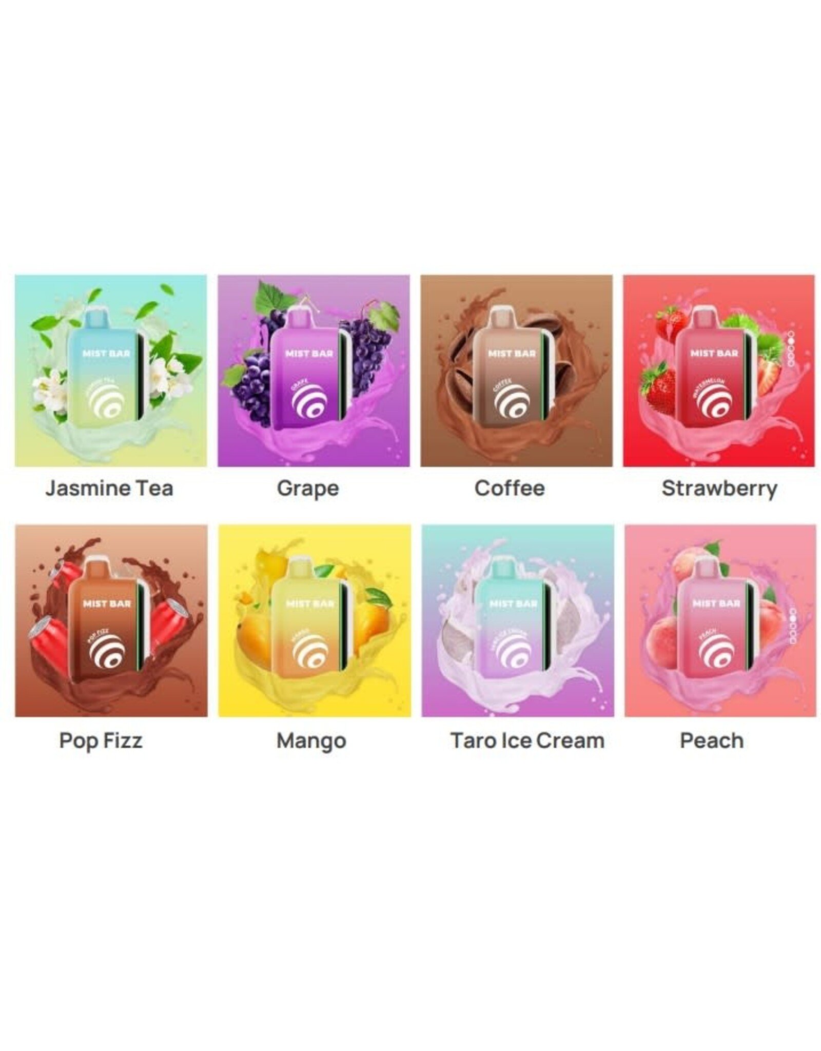 Mist Mist bar 2ml disposable