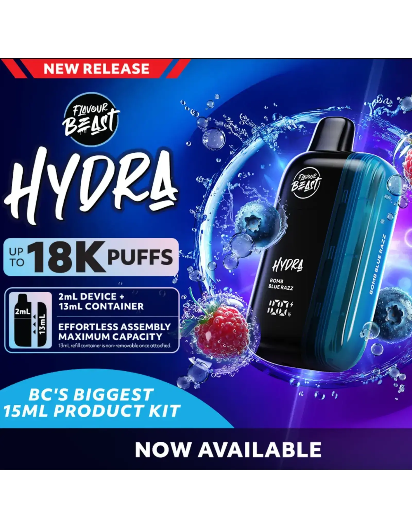 Flavour Beast Flavour Beast Hydra Disposable 2ml