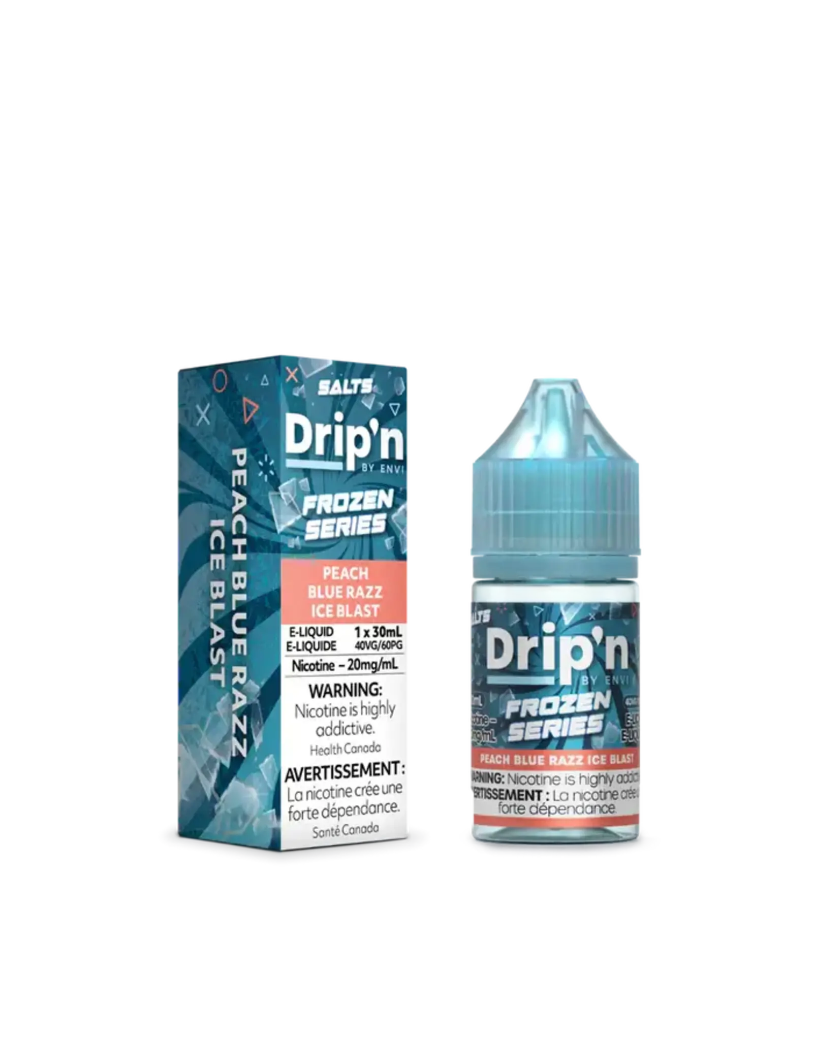 envi Drip'n by Envi Frozen Series Peach Blue Razz Ice Blast (30ml/20mg)