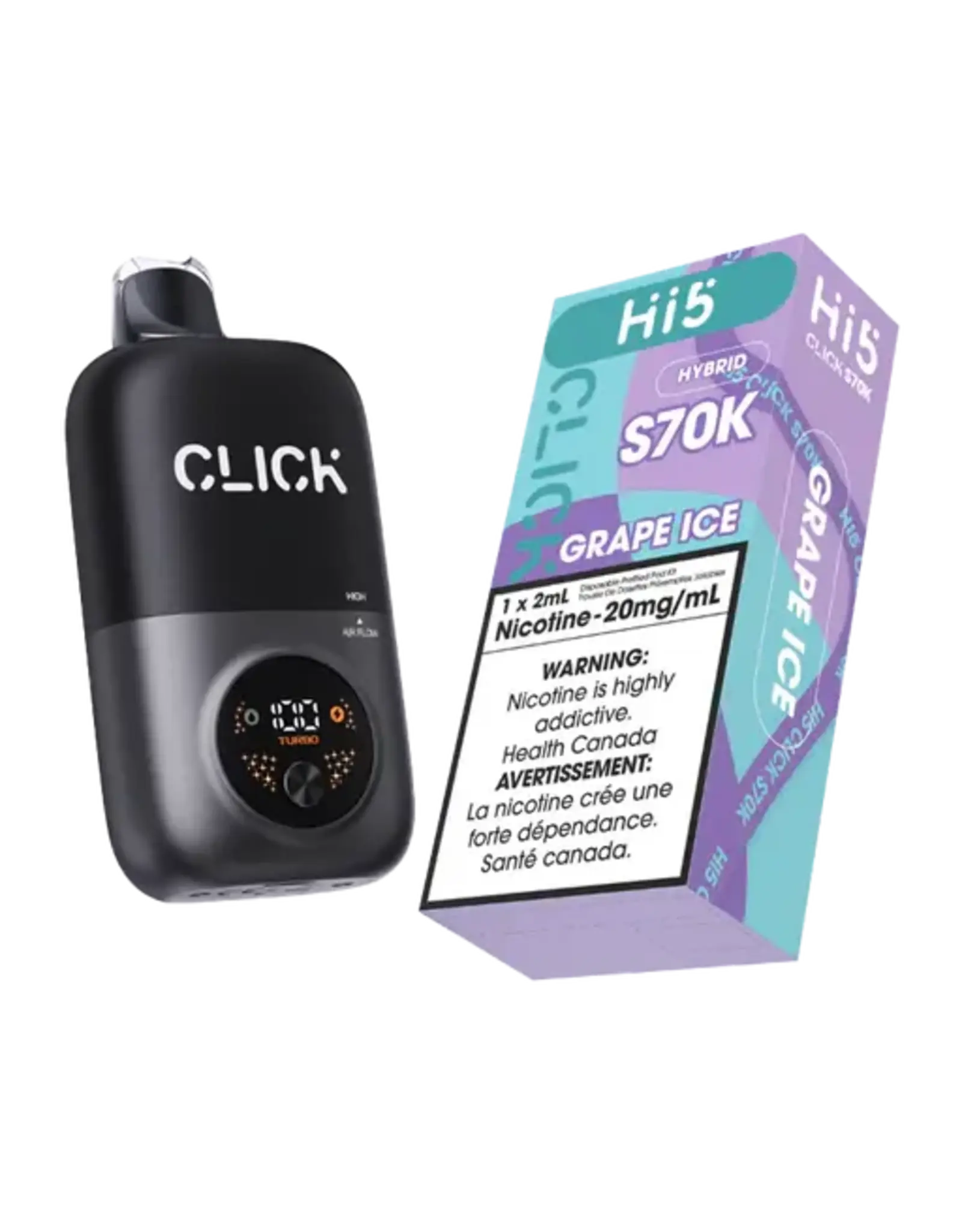 hi5 Hi5 Click s70k 2ML Disposables