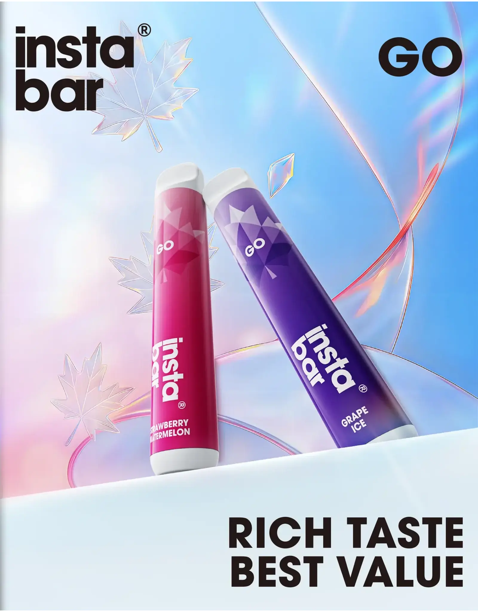 INSTABAR INSTA BAR GO DISPOSABLES 2ML