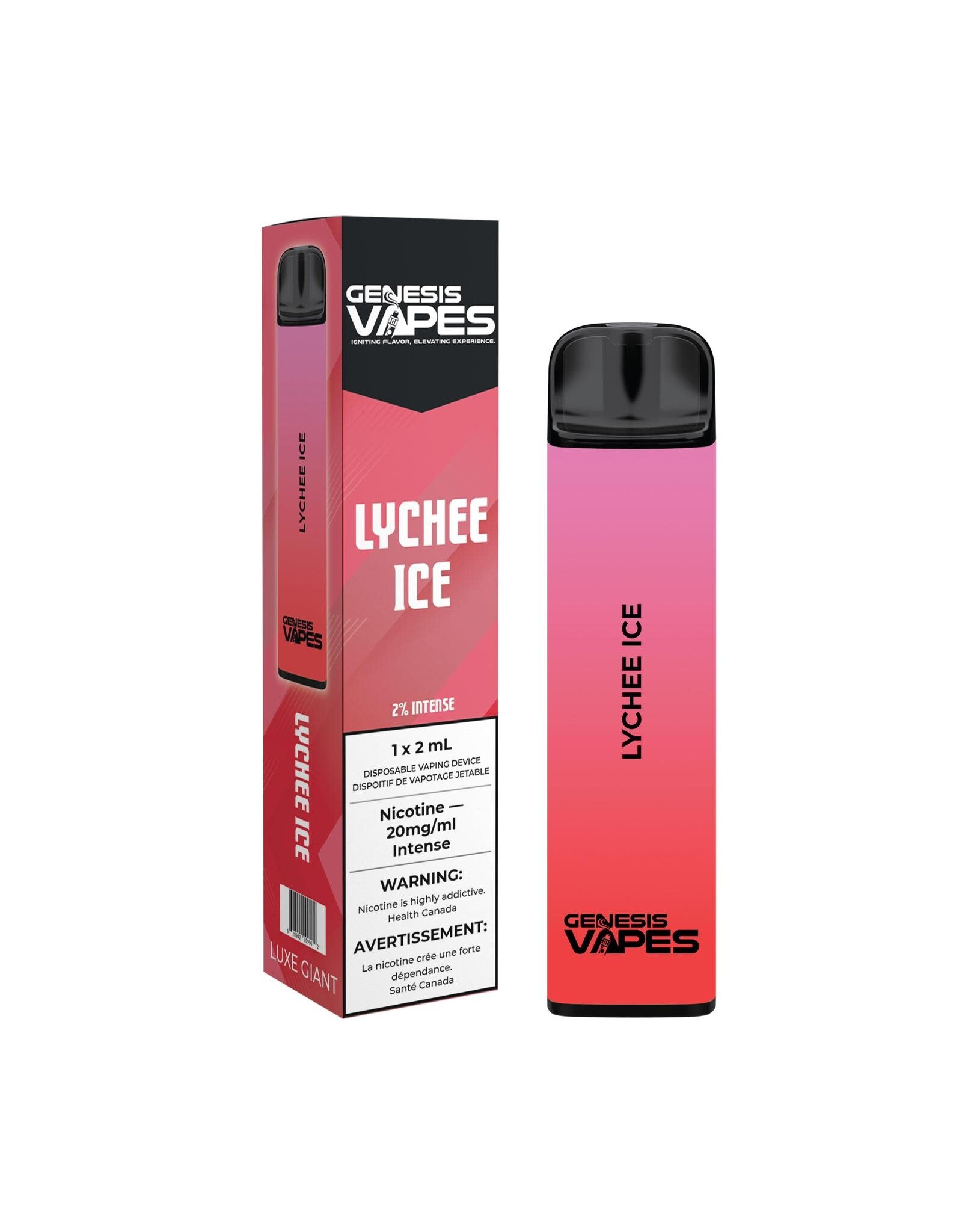 GENESIS GENESIS DISPOSABLE VAPES 2ML