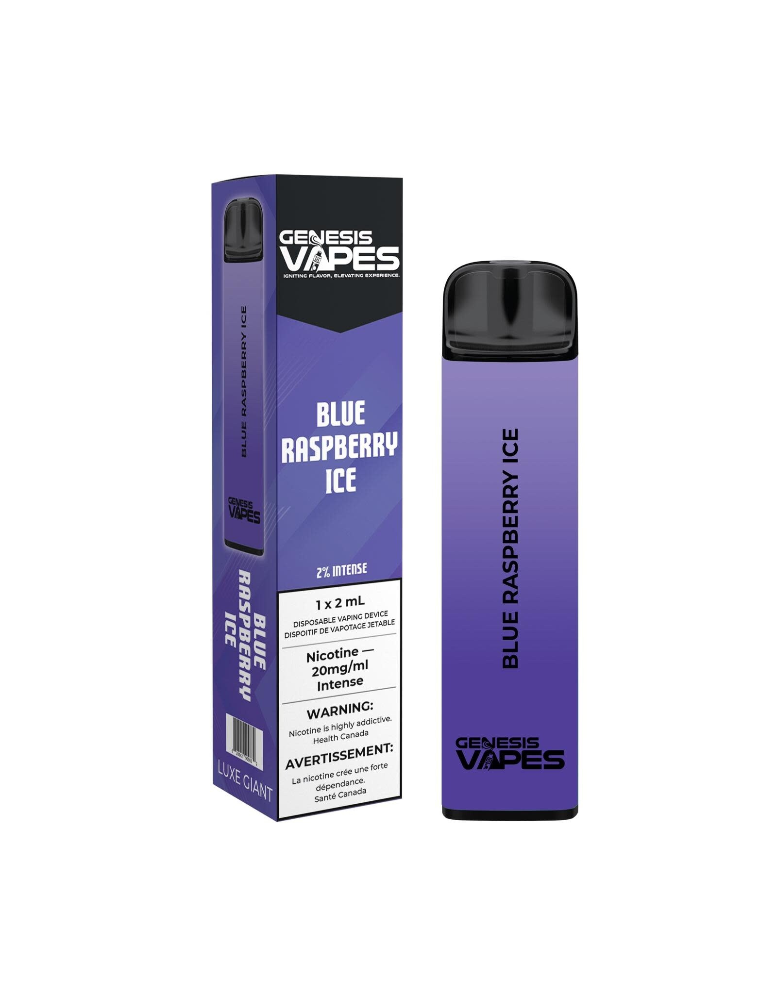 GENESIS GENESIS DISPOSABLE VAPES 2ML