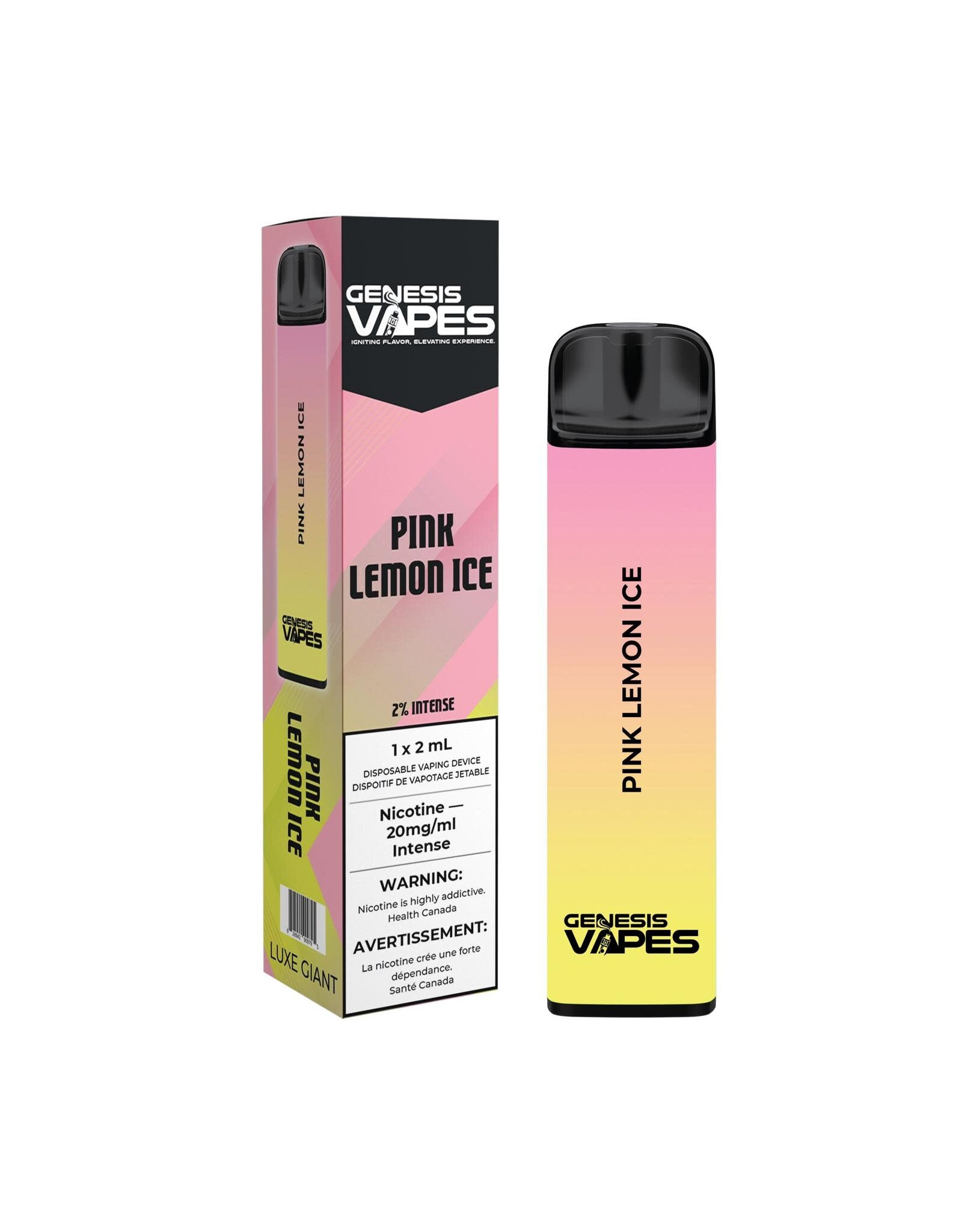 GENESIS GENESIS DISPOSABLE VAPES 2ML