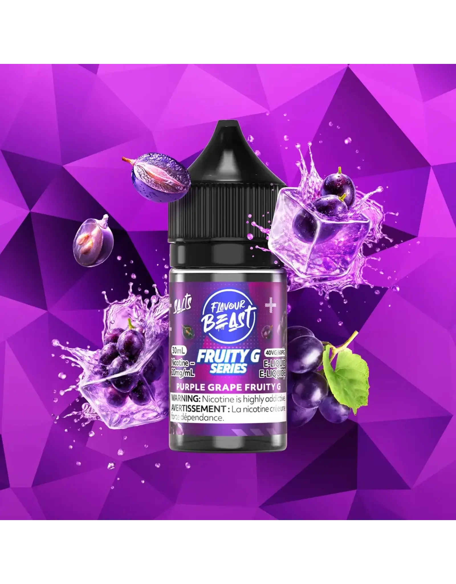 Flavour Beast E-Liquid Flavour Beast E-Liquid PURPLE GRAPE FRUITY G 20MG/30ML