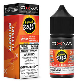 Flavour Beast E-Liquid Flavour Beast X OXVA E-Liquid FRESH PEACH CHERRY LEMON ICE 20MG/30ML