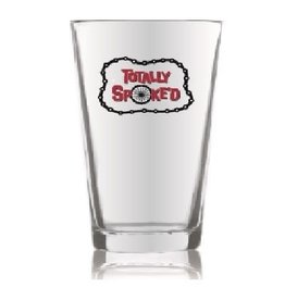 zenea Totally Spoke'd Pint Glass