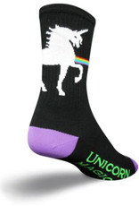 SOCKGUY SG6"CREW UNICORN EXPRESS L/XL