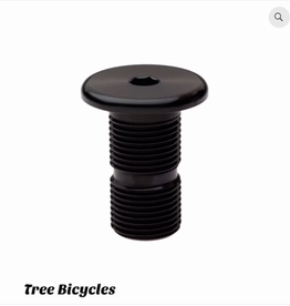 Tree Headset Cap Bolt H18 - Black