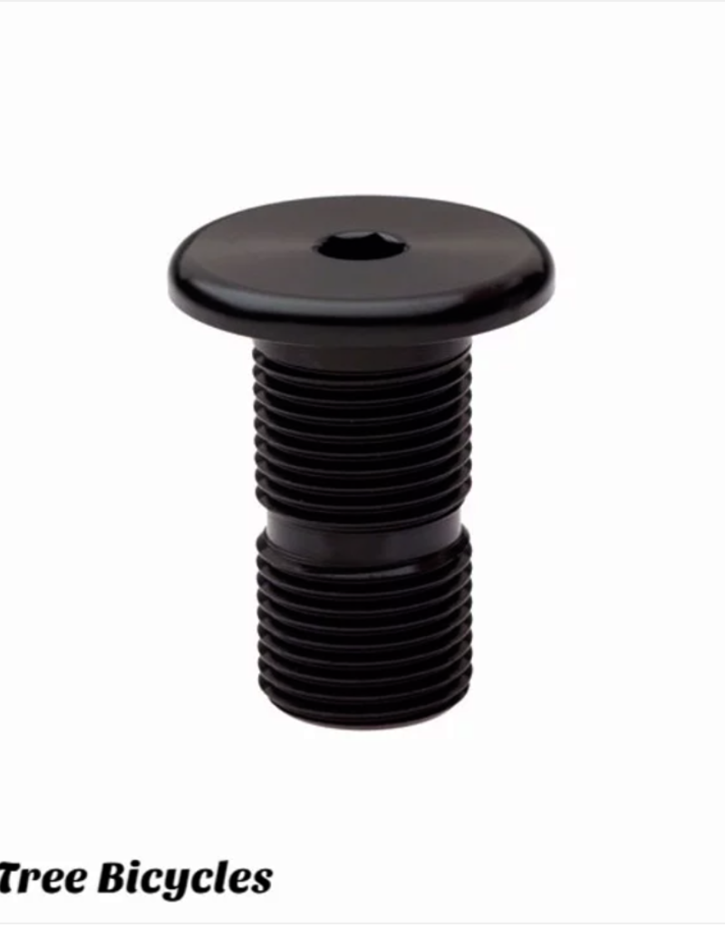 Tree Headset Cap Bolt H18 - Black