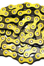 KMC KMC 510H 1/8" Chain - Yellow/Black