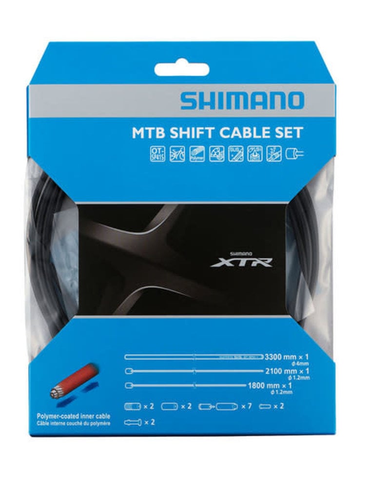 Shimano POLYMER COATED SHIFT CABLE SET FOR M9000XTR