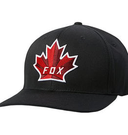 Fox FOX BEVELED LEAF FLEXFIT HAT [BLK] L/XL