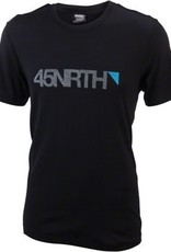 45NRTH 45N MERINO WOOL T BLK MENS MD