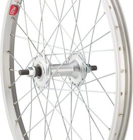 STA-TRU Sta-Tru Single Wall Front Wheel - 20", 3/8" x 100mm, Rim Brake, Silver, Clincher