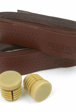 Brooks Brooks, Perforated Leather, Handlebar tape, Antique Brown