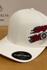 Totally Spoke'd Totally Spoke'd Delta Cap Side Logo White L/XL