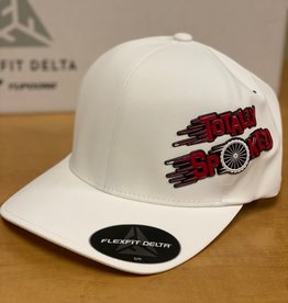 Totally Spoke'd Totally Spoke'd Delta Cap Side Logo White L/XL