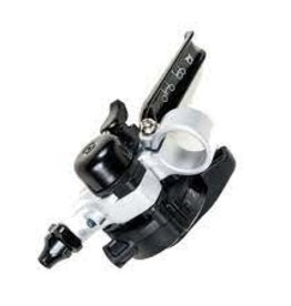 BROMPTON Brake lever right with intergrated underbar 3 speed shifter SIlver Black