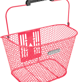 ELECTRA Basket Electra Honeycomb QR Hot Pink Front