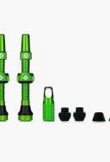 Muc-Off Muc-Off, V2, Tubeless Valve, Presta, 44mm, Green, Pair