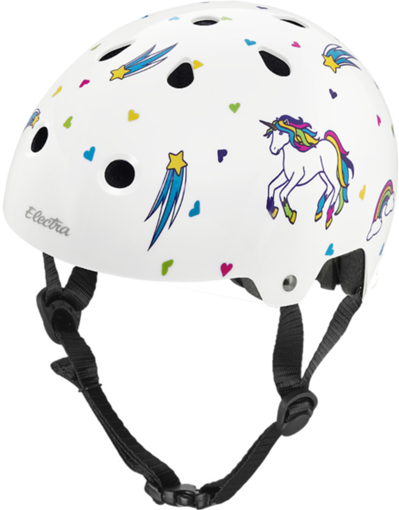 ELECTRA Helmet Electra Lifestyle Unicorn Small White Metallic CPSC