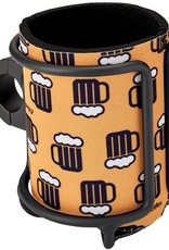 ELECTRA Cage Electra Can Holder w/Cheers Koozie Matte Black