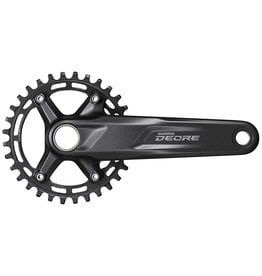 Shimano FRONT CHAINWHEEL, FC-M5100-1, DEORE, FOR REAR 10/11-SPEED, 2 175mm x 32t (Black)