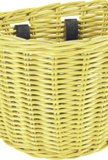 ELECTRA Basket Electra Rattan Small Front Pineapple Yellow