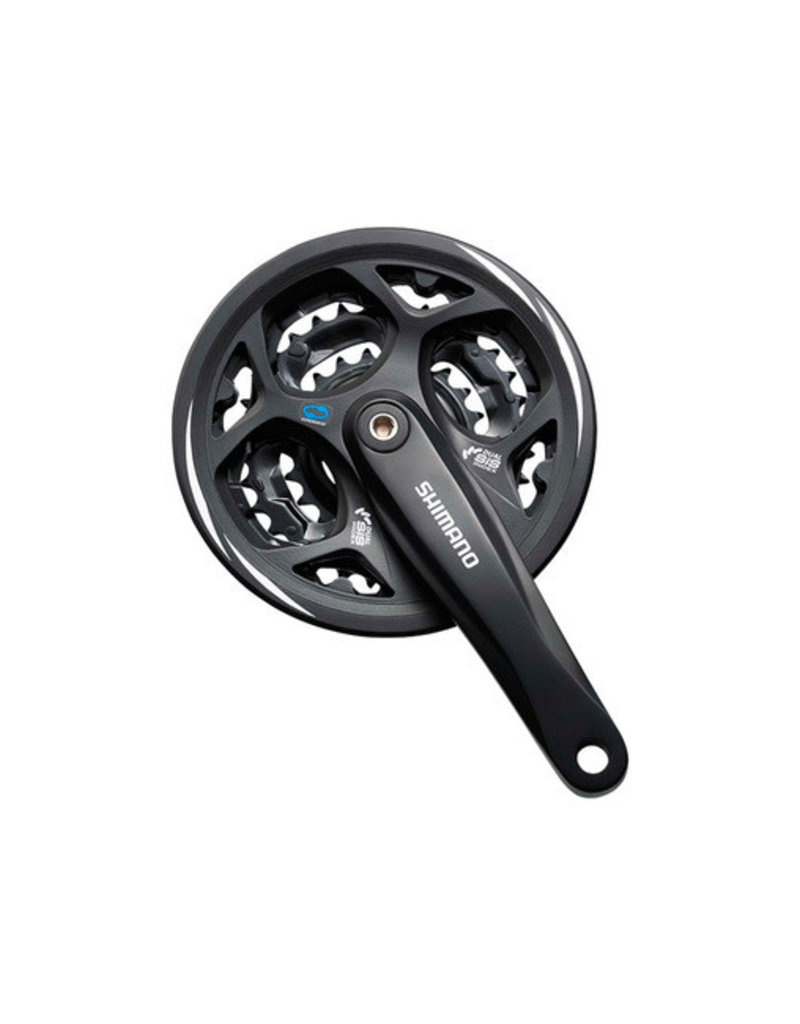 Shimano FRONT CHAINWHEEL, FC-M311-L, FOR REAR 7/8-SPEED, 170MM, 42X32X22T FOR HG-CHAIN, W/O CHAIN GUARD, CHAIN CASE COMPATIBLE, BLACK